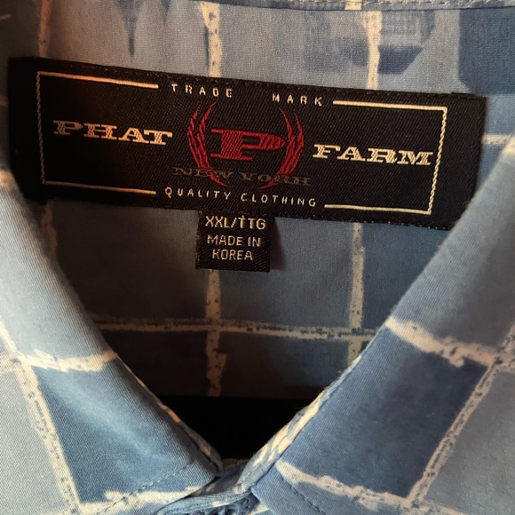 Phat Farm vintage men’s button down collar shirt - Picture 4 of 7